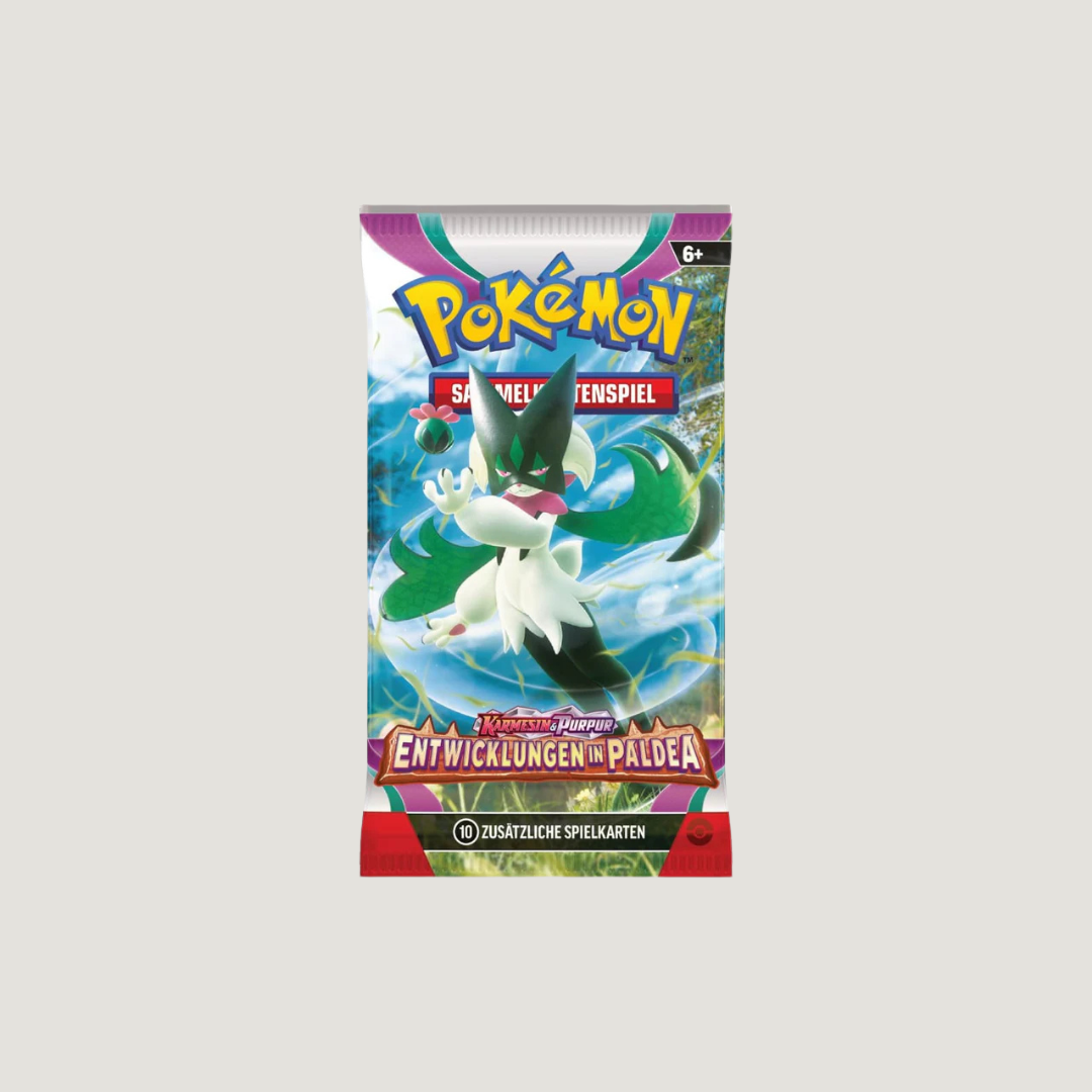 Pokémon Entwicklungen in Paldea Booster