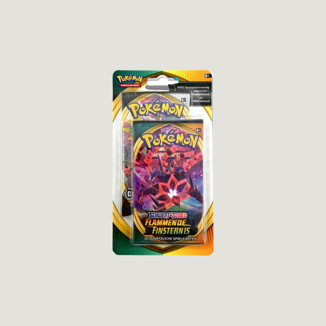 Pokemon Schwert & Schild Flammende Finsternis 2er Pack Blister