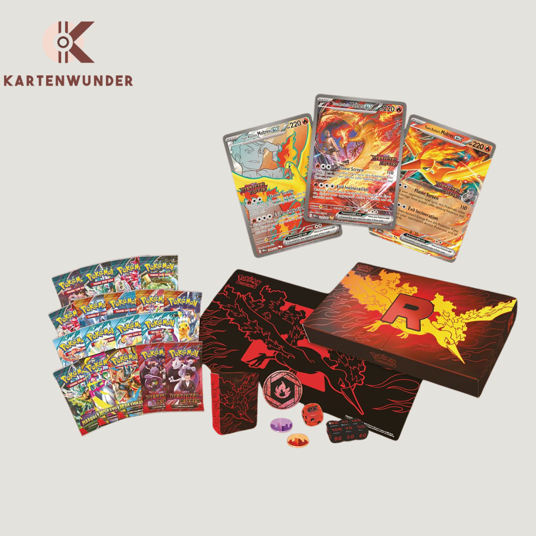 Pokémon Team Rockets Moltrex ex Ultra Premium Collection