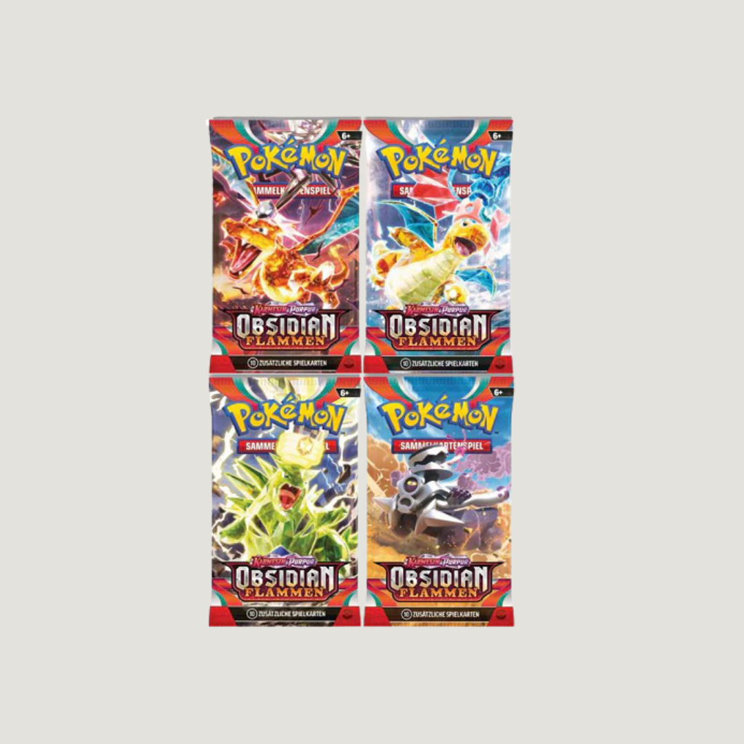 Pokémon Obisidian Flammen Display