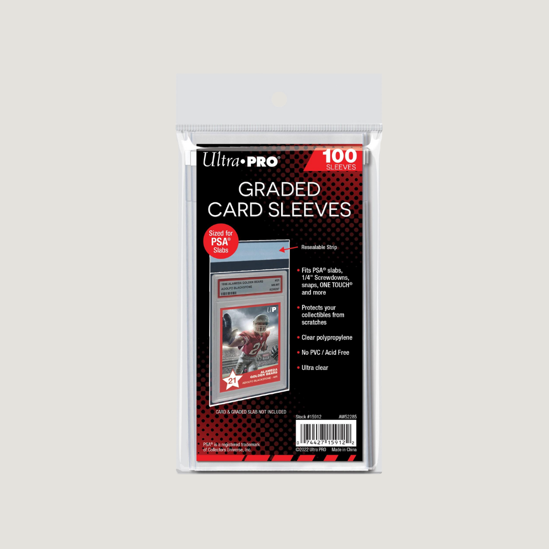 Ultra Pro - Graded Card Sleeves Resealable for PSA (100er Pack)