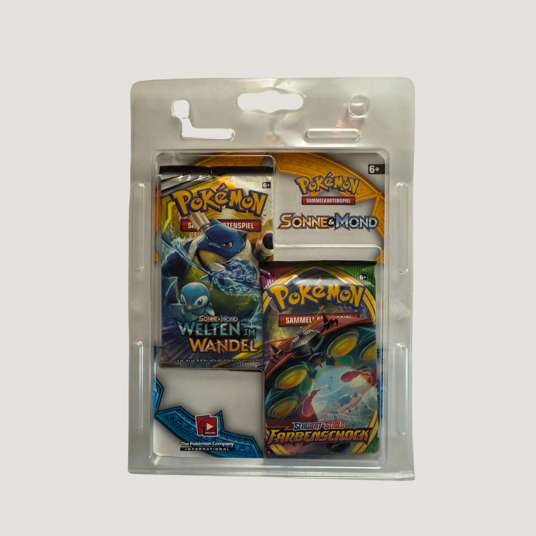 Pokémon Welten im Wandel / Farbenschock 2er Blister Deutsch