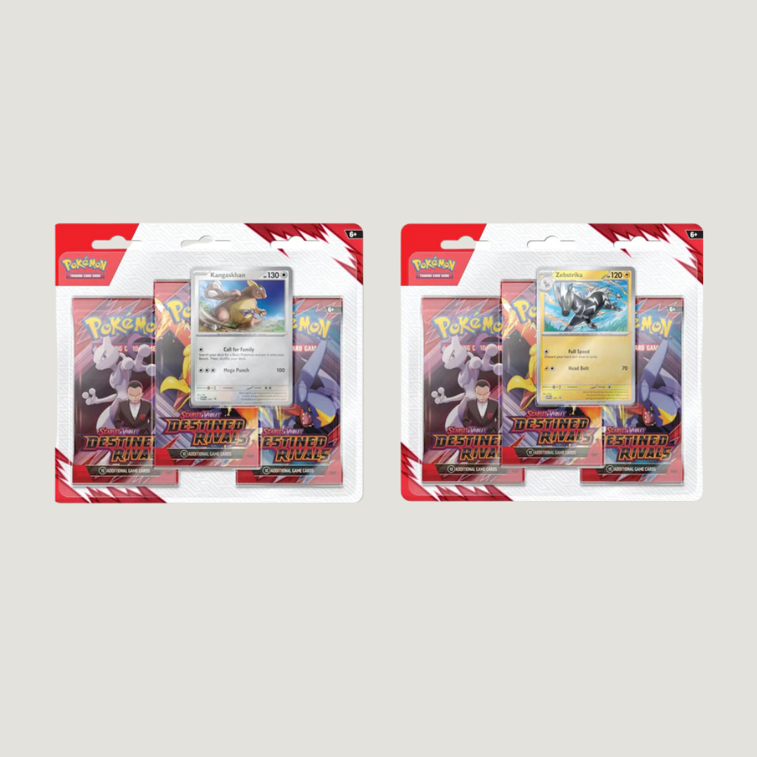 Pokémon Destined Rivals 3-Pack Blister
