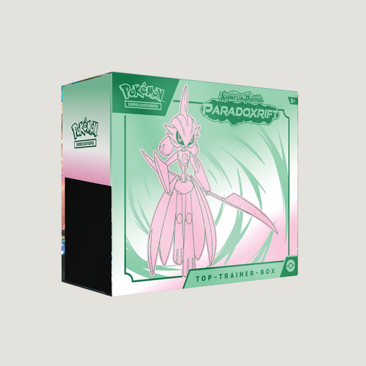 Pokémon Karmesin & Purpur Paradox Rift  Top Trainer Box Eisenkreiger