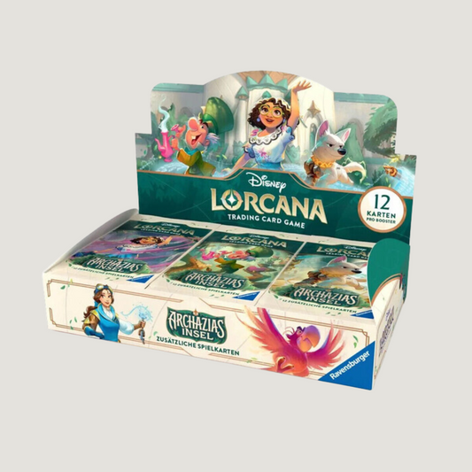Disney Lorcana: Kapitel 7 - Archazias Insel Display