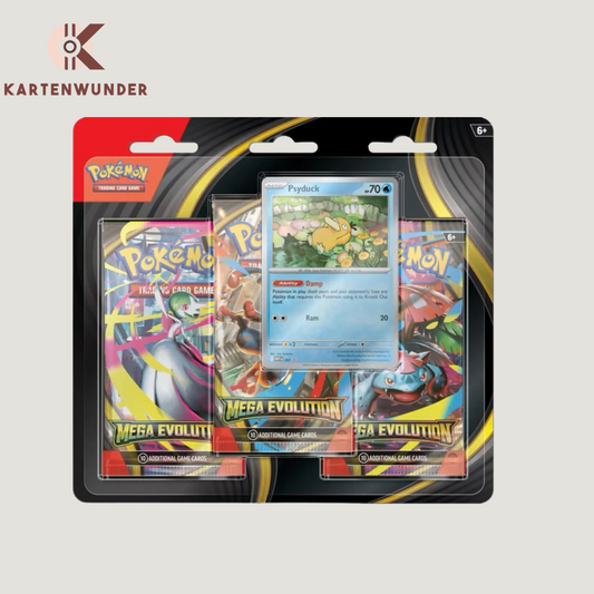 Pokémon ME01 Mega Evolution 3 Pack Blister
