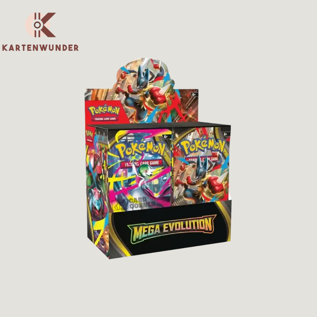 Pokémon ME01 Mega Evolution Booster Display