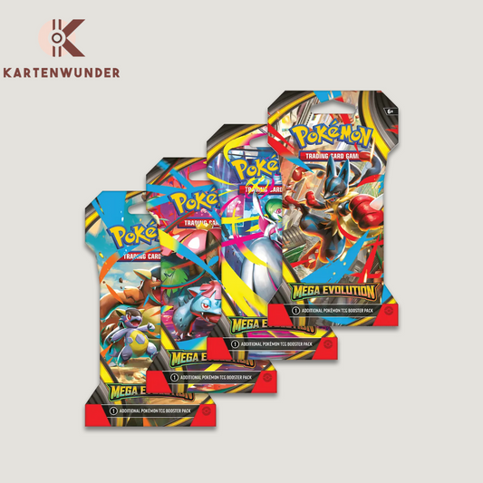 Pokémon ME01 Mega Evolution Sleeved Booster