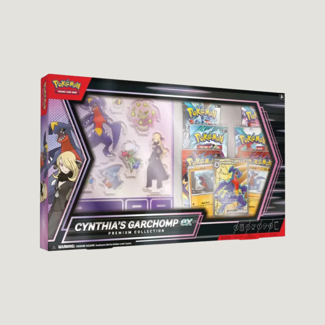 Pokémon Cynthia’s Garchomp ex Premium Collection