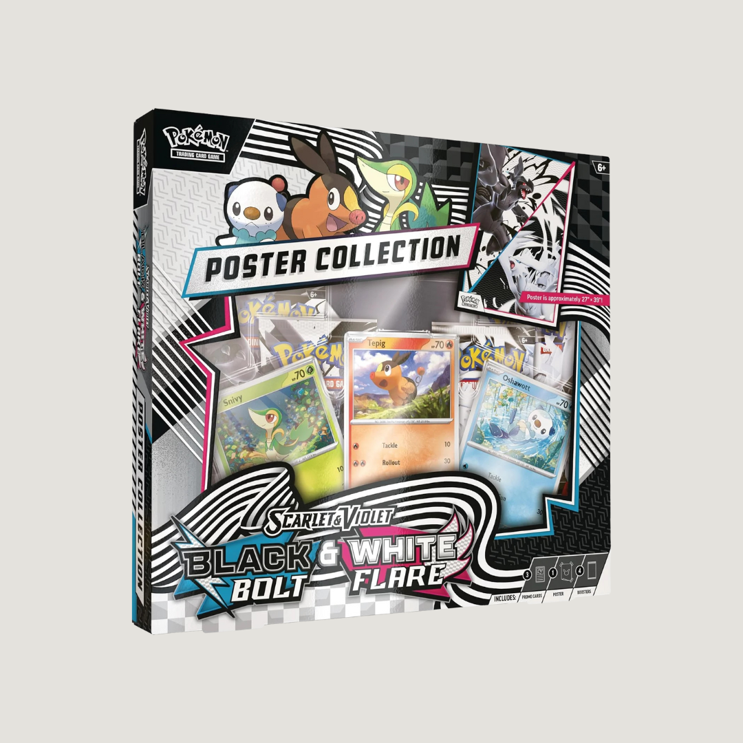 Pokémon Black Bolt  SV 10.5 Unova Poster Collection