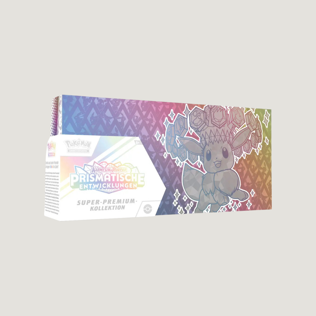 Pokémon  Prismatische Entwicklungen Super Premium Kollektion
